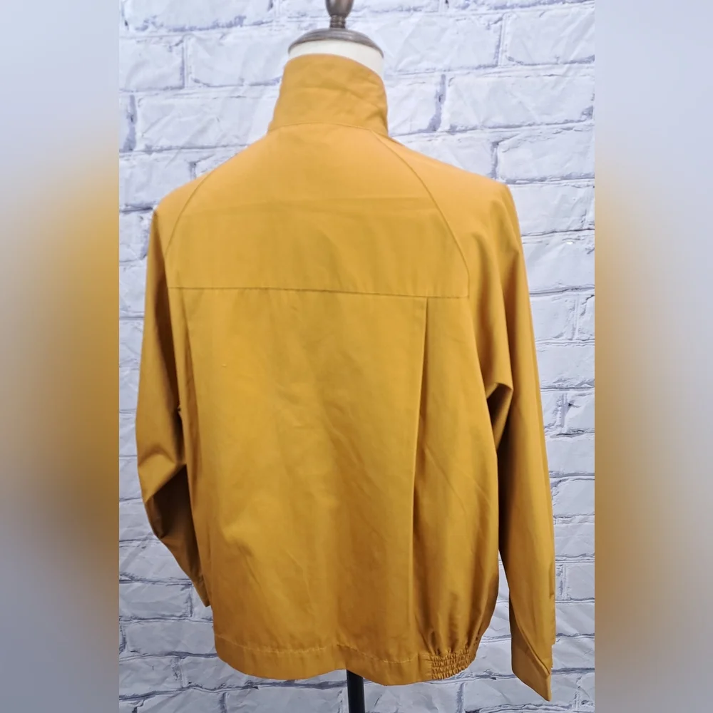 Eaton Casual Vintage  60s 70s Men's Jacket Coat Mustard Coach Bomber 44 XL - Picture 13 of 14